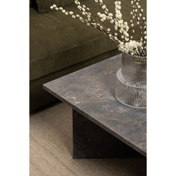 Črna marmorna mizica 70x140 cm Vega – Actona-image-1
