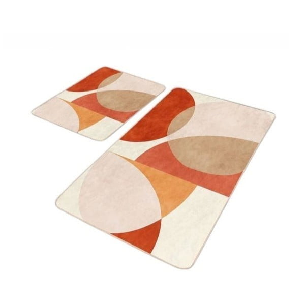 Žametne kopalniške preproge v kompletu 2 ks 60x100 cm – Mila Home