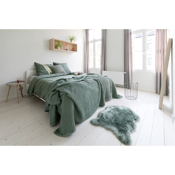 Rjavo bombažno lahkotno pregrinjalo za posteljo Tiseco Home Studio, 250 x 260 cm-image-3