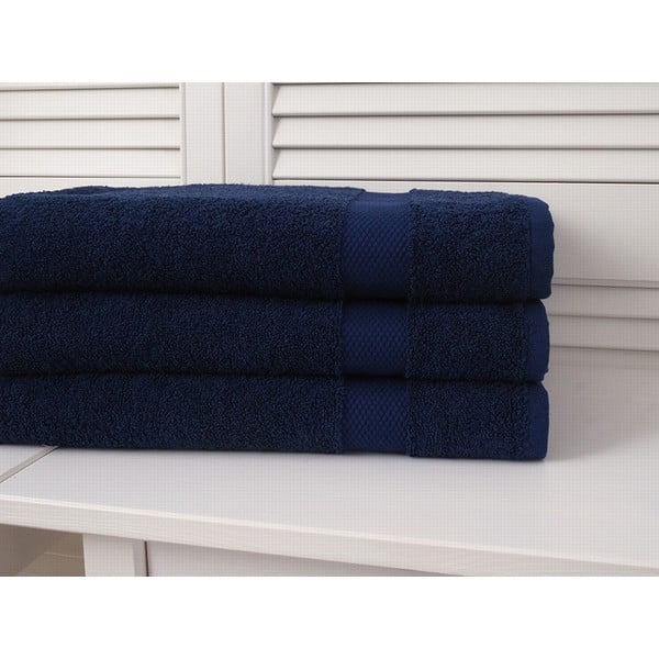 Temno modra brisača iz frotirja 70x140 cm Adria – B.E.S.-image-1