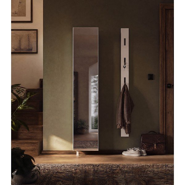 Bela omara za hodnik 50x195x18 cm Rotary – Germania-image-3