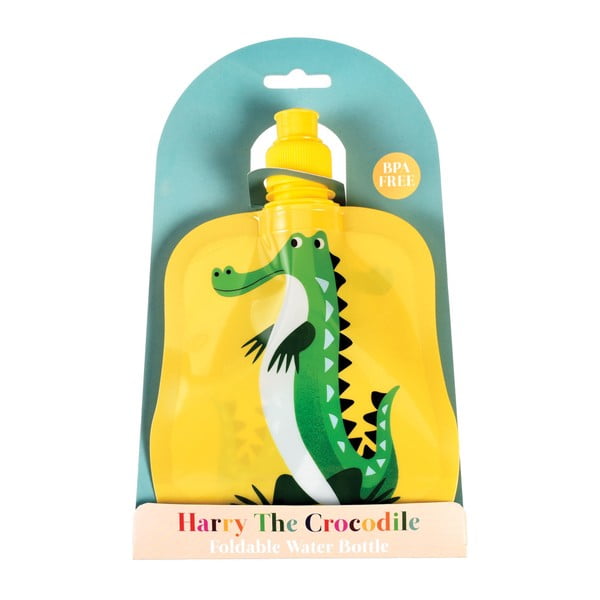 Rex London Harry the Crocodile zložljiva plastenka za vodo