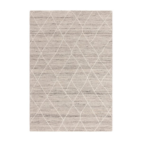 Svetlo siva volnena preproga 200x290 cm Noah – Asiatic Carpets