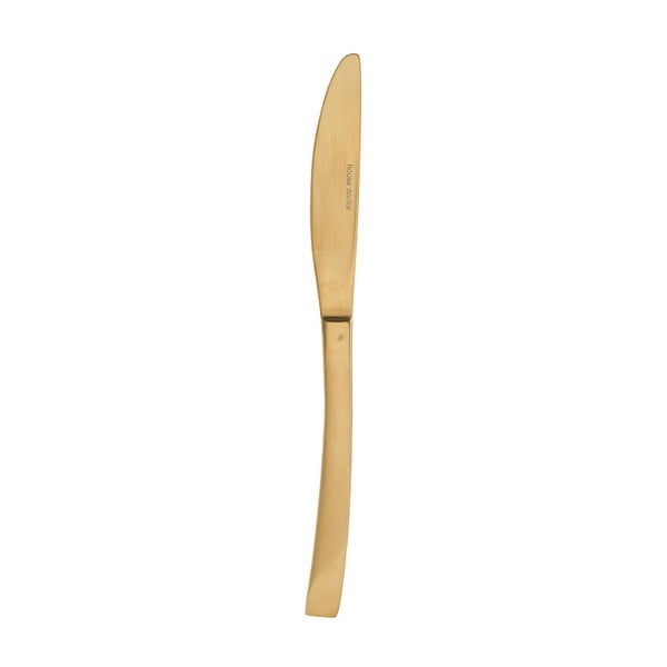 Nož House Doctor v zlati barvi, dolžine 22,2 cm