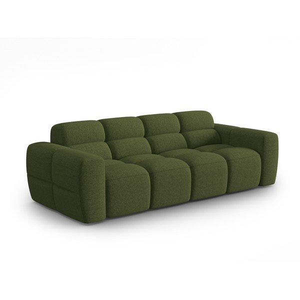 Zelena sedežna garnitura 256 cm Lisa – Micadoni Home-image-2