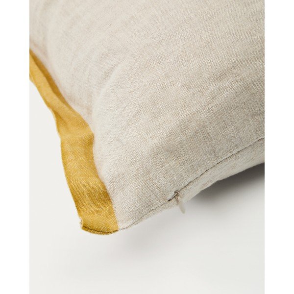 Lanena prevleka za blazino 45x45 cm Suerta – Kave Home-image-2