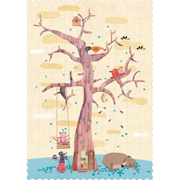 Londji žepni dvostranski puzzle drevo-image-1