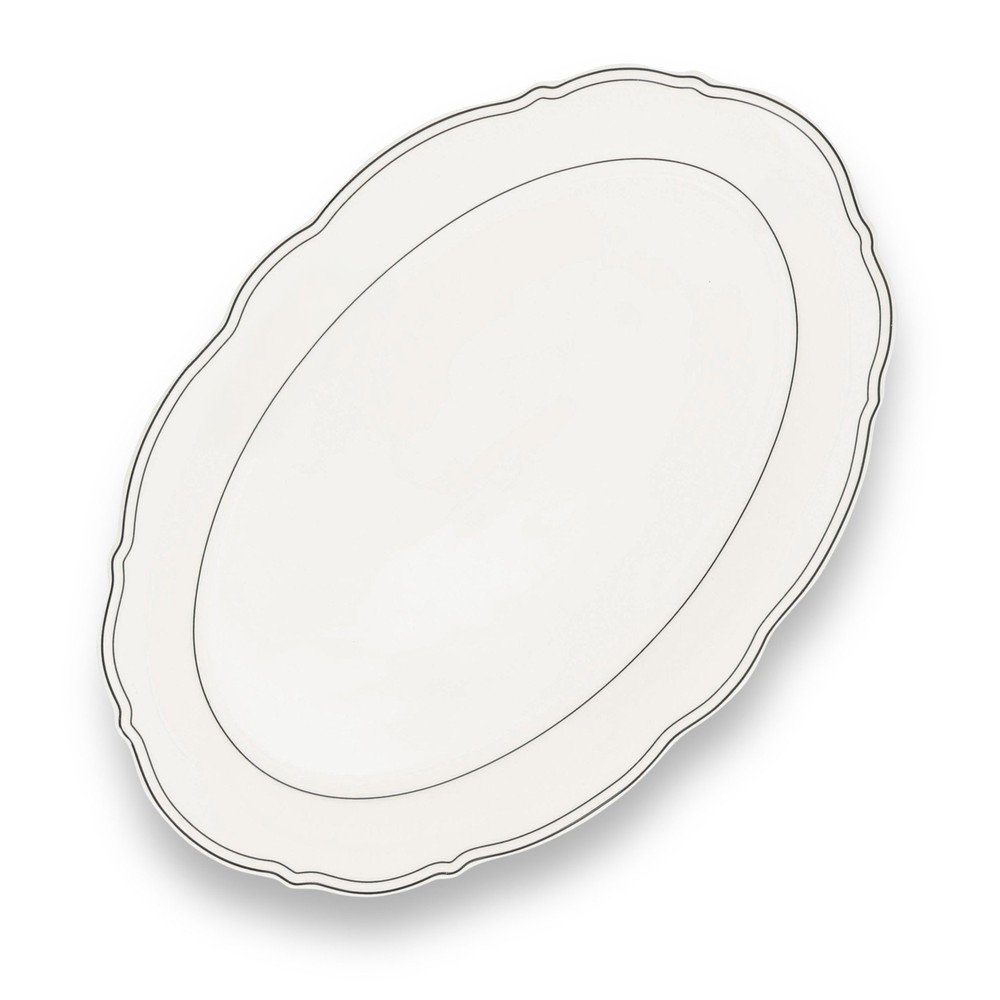 Pladenj iz porcelana new bone china 20,5x31,5 cm Odette