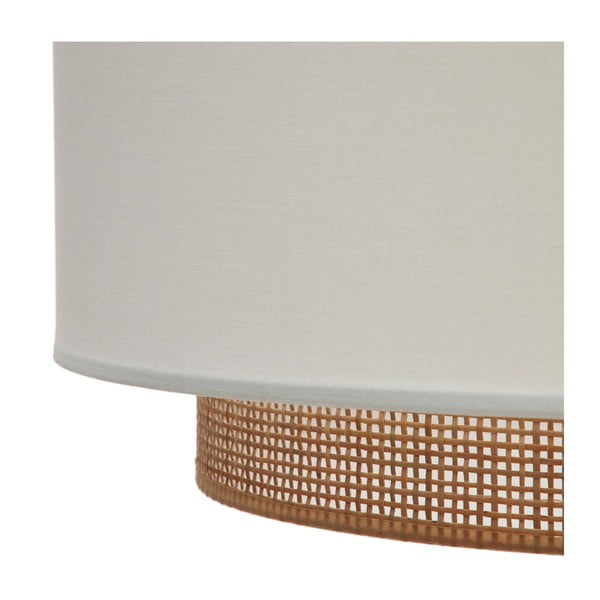 Belo tekstilno senčilo ø 40 cm Erna – Kave Home-image-3