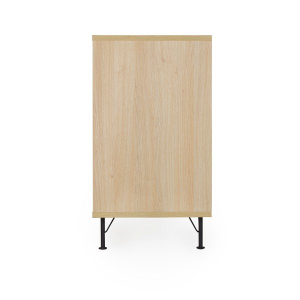 Črna komoda Tenzo Flow, dolžina 217 cm-image-4