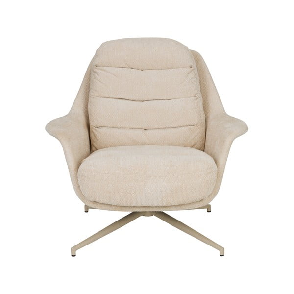 Bež vrtljiv fotelj za sprostitev Philly – Zuiver-image-2