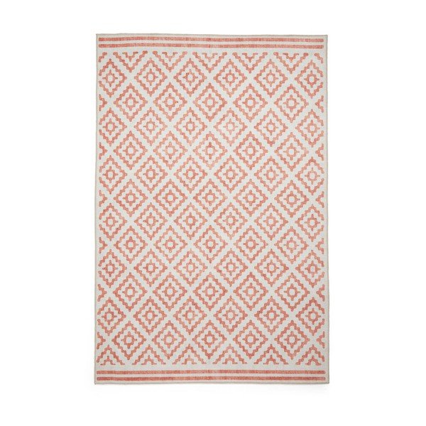 Oranžna pralna preproga 152x230 cm Coral Orange – Think Rugs