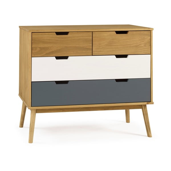 Komoda iz borovega lesa Marckeric Cusco, 100 x 82 cm-image-2