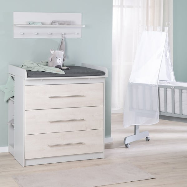 Podloga za previjanje 75x85 cm Graphite gesteppt – Roba-image-4