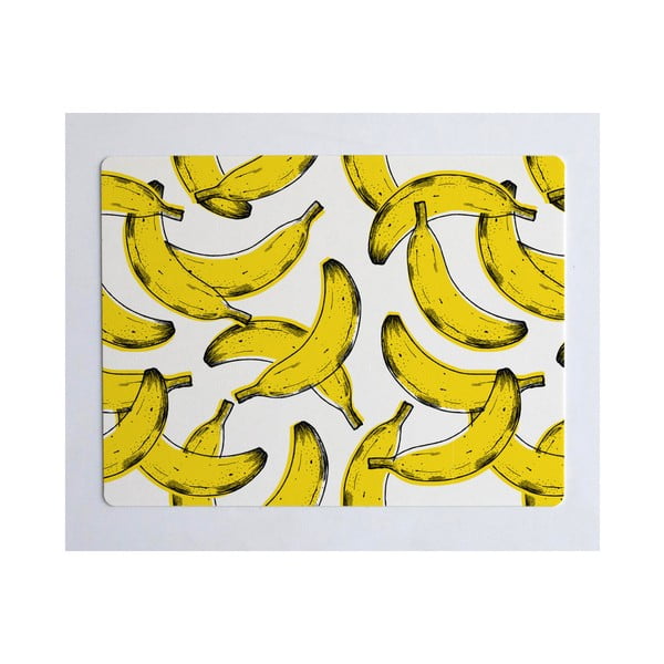 Namizna podloga Really Nice Things Banana, 55 x 35 cm