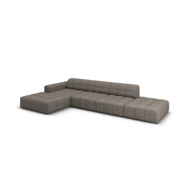 Temno siva kotna sedežna garnitura (levi kot) Chicago – Cosmopolitan Design-image-3