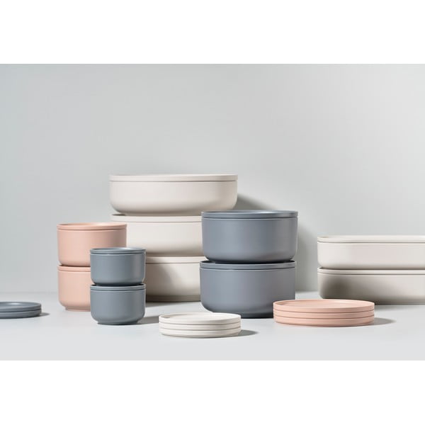 Siva servirna posoda s pokrovom Zone Peili, 500 ml-image-3