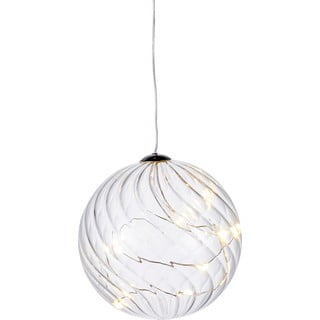 LED svetlobna dekoracija Sirius Wave Ball, Ø 10 cm