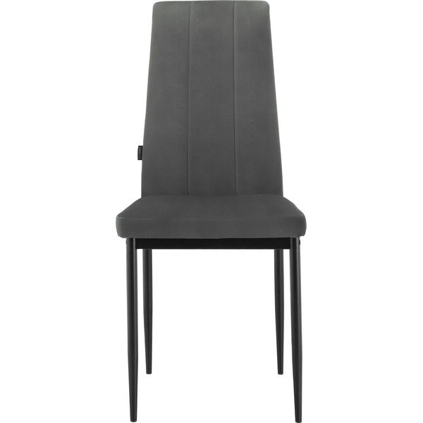 Črn jedilni stol iz umetnega usnja Kelly – Støraa-image-1