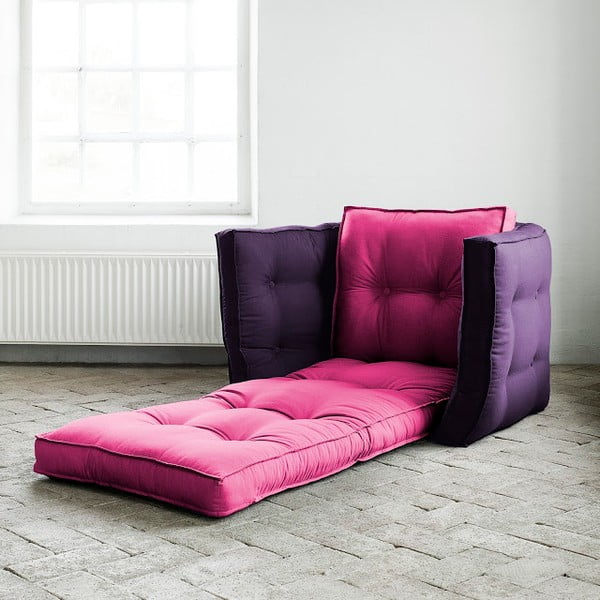 Zložljivi fotelj Karup Dice Pink/Purple-image-1