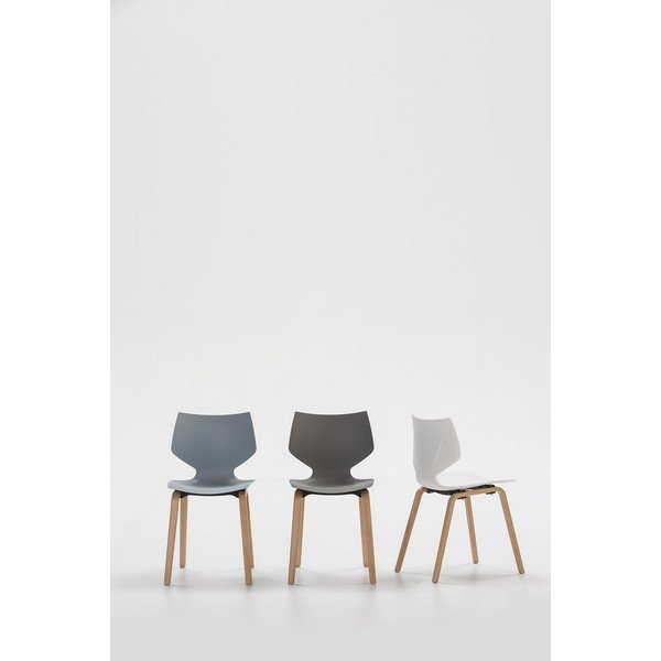 Komplet 4 modrih jedilnih stolov Marckeric Tula-image-1