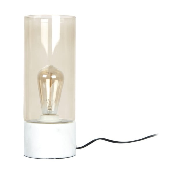Namizna svetilka s podstavkom iz marmorja Leitmotiv Lax