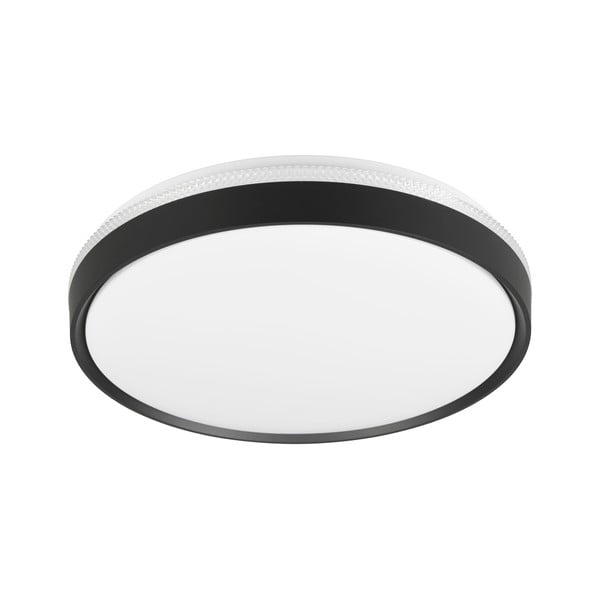 Črna/bela LED stropna svetilka ø 47 cm Spacy – Reality