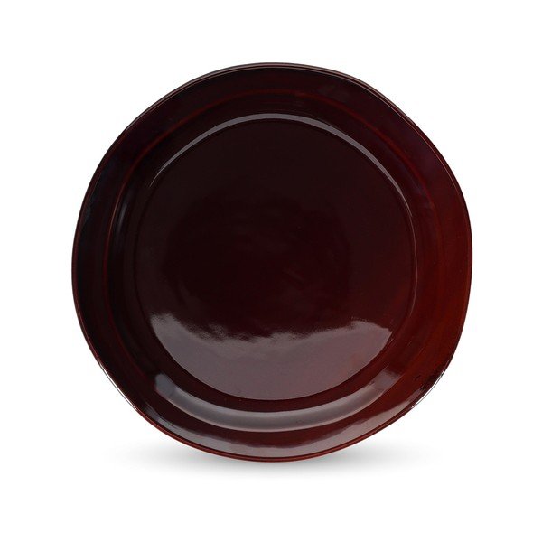 Bordo rdeč krožnik iz kamenine ø 27,5 cm Manon – S|P Collection