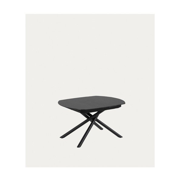 Raztegljiva jedilna miza z dodatno ploščo s keramično ploščo 100x130 cm Yodalia – Kave Home