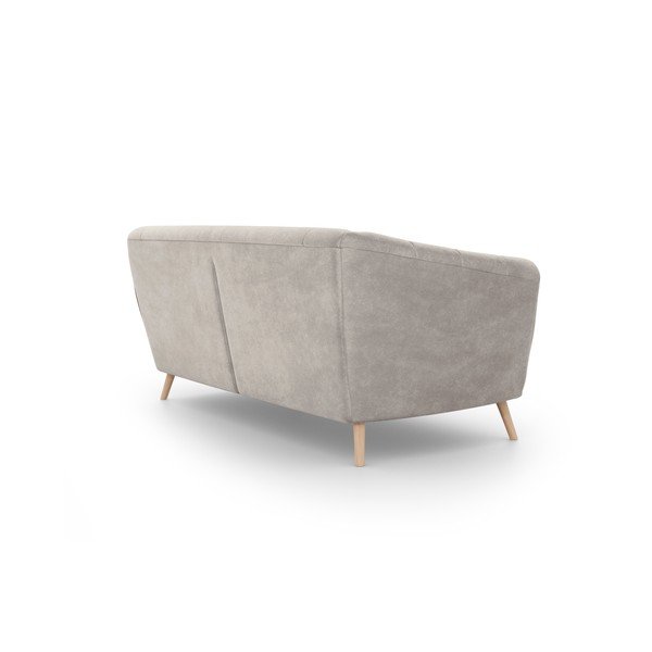 Bež žametna zofa Interieurs 86 Étoile, 170 cm-image-3