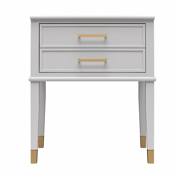 Svetlo siva nočna omarica Westerleigh – CosmoLiving by Cosmopolitan-image-4