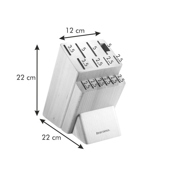 Stojalo za nože Noblesse – Tescoma-image-1