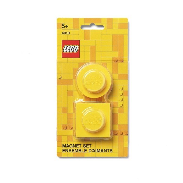Komplet 2 rumenih magnetov LEGO®-image-1
