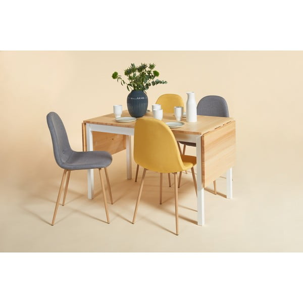 Garnitura jedilne mize Brisbane in štirih jedilnih stolov Lissy - Bonami Essentials-image-1