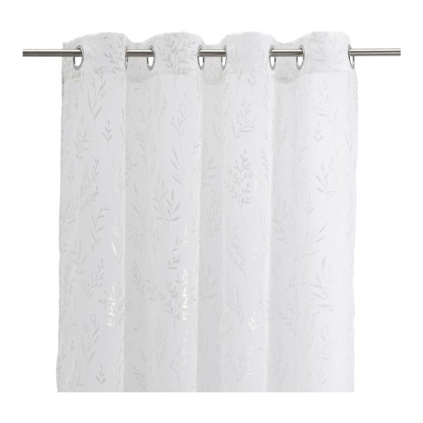 Srebrno-bela prosojna zavesa 140x260 cm Buds – Casa Selección