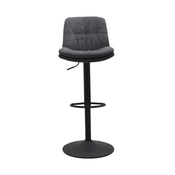 Temno siv barski stol z nastavljivo višino Colville – Unique Furniture-image-1