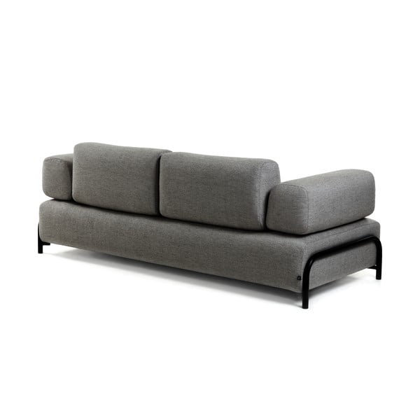 Temno siva zofa z nasloni za roke Kave Home Compo-image-4