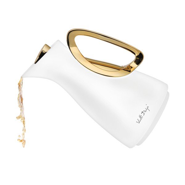 Zlato-bela termoska 1 l Alessia – Vialli Design-image-3