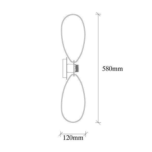 Črna stenska svetilka Hemdem – Opviq lights-image-4