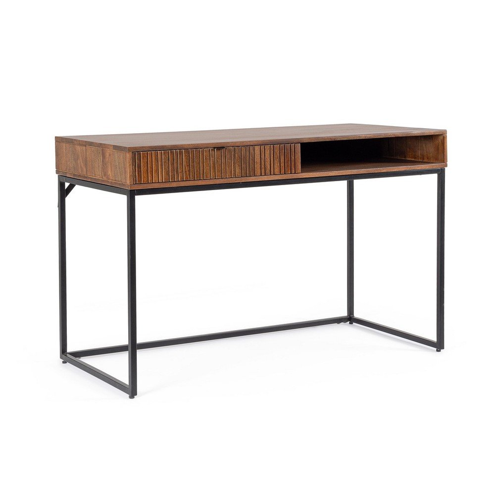 Pisalna miza z mizno ploščo iz mangovega lesa 60x120 cm Tadita