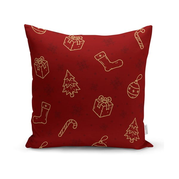 Prevleka za blazino z božičnim motivom 43x43 cm – Mila Home
