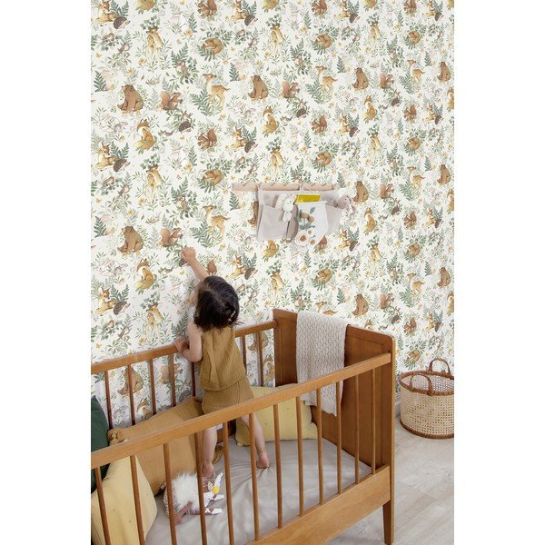 Otroška tapeta 10 m x 50 cm Forest Friends – Lilipinso-image-2