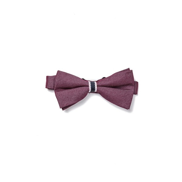 Komplet metuljčka in robčka Deep Rose-image-3