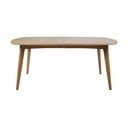 Raztegljiva jedilna miza v hrastovem dekorju 180x102 cm Marte - Actona