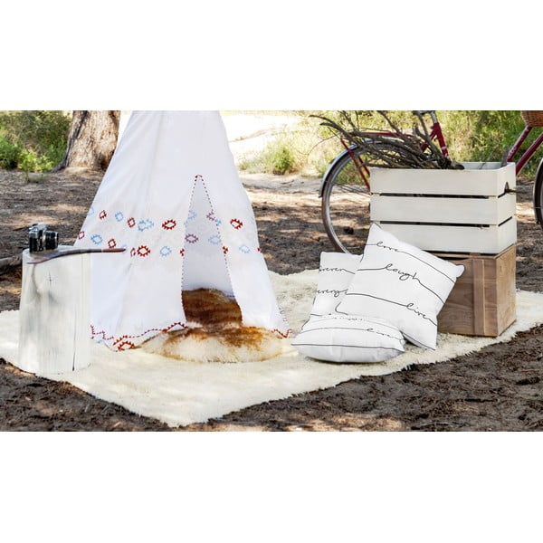 Okrasna blazina Little Nice Things Live Laugh Love, 45x45 cm-image-1