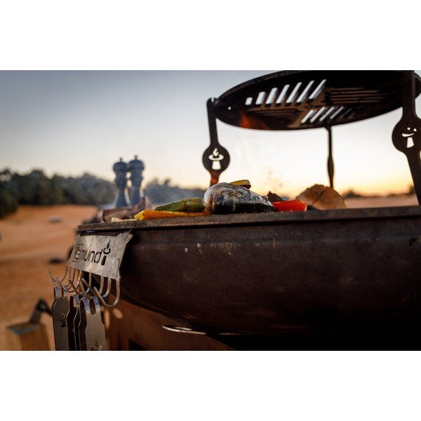 Rešetka za peko na žaru Vulcano L - Remundi-image-1