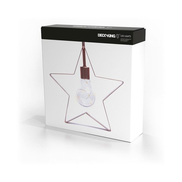 LED svetlobna dekoracija DecoKing Star, višina 23 cm-image-3