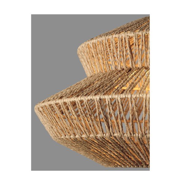 Viseča svetilka iz vrvi v naravni barvi ø 50 cm Nua – Nova Luce-image-3