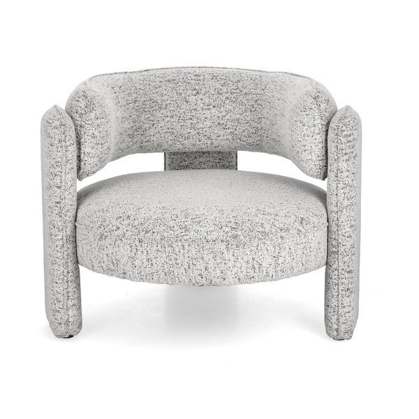 Svetlo siv fotelj Aisha – Bizzotto-image-2