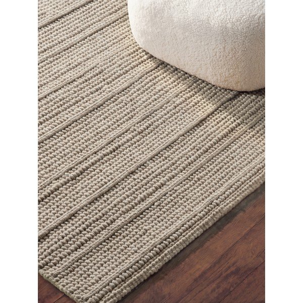 Kremno bela ročno tkana volnena preproga 80x150 cm Camden Parker – Ted Baker-image-3